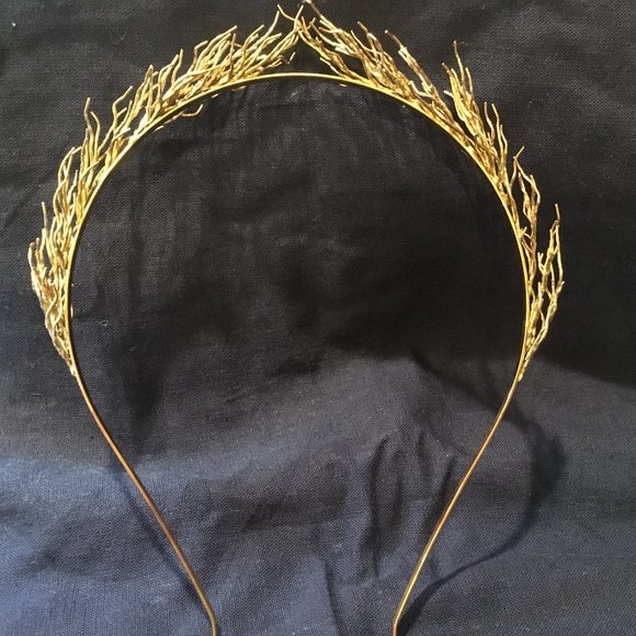 Gold Boho Tiara Headband main image 2